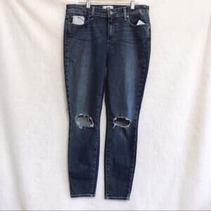 Paige Light Wash Verdugo Ankle Skinny Jeans
